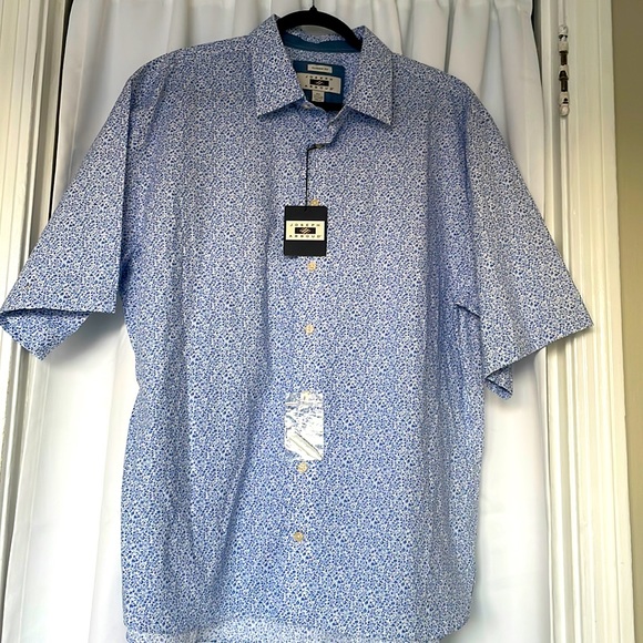 NWT! Joseph Abboud SS Button Down Shirt - Size 3X Classic Fit. - Picture 4 of 5